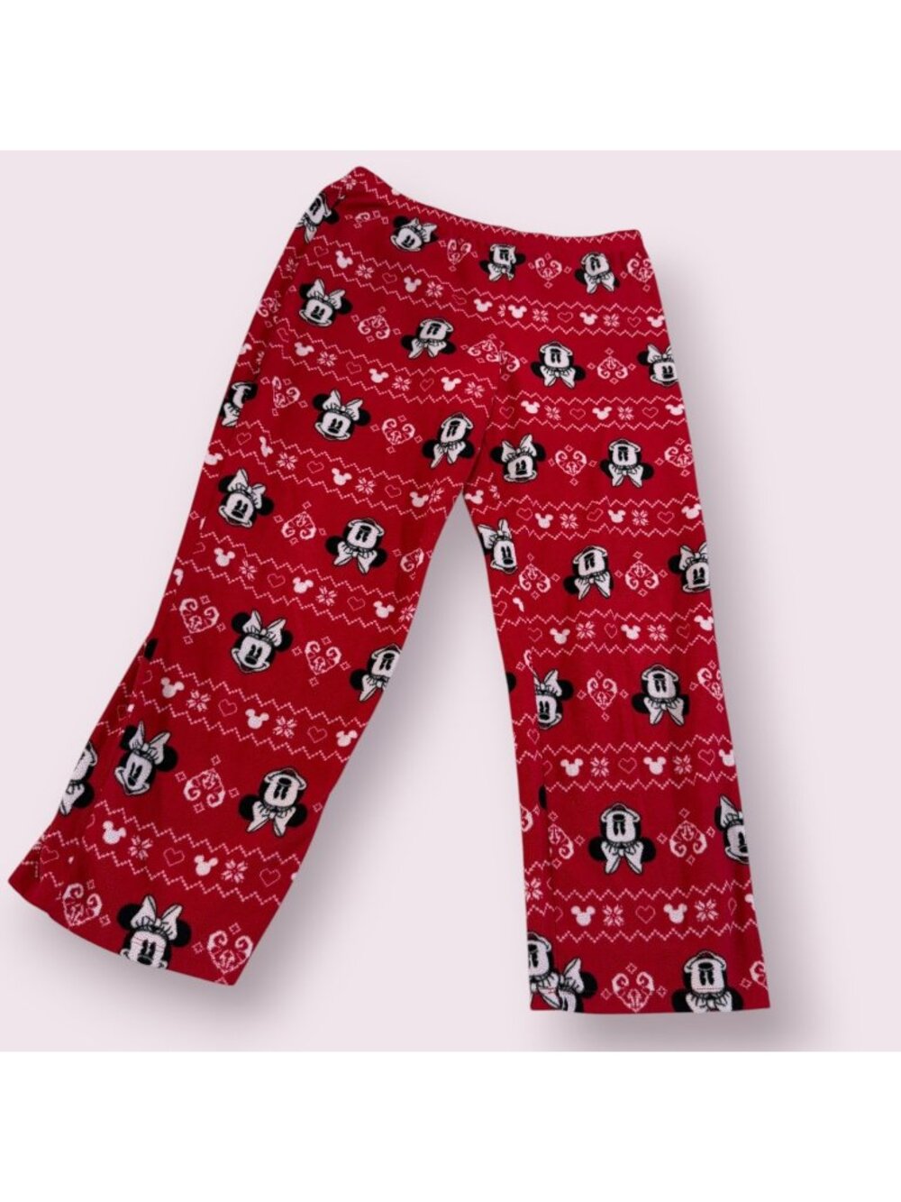 Disney Minnie Mouse Red Sleep Pants Pajama Pants size Med